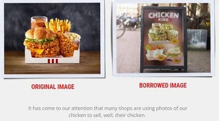 肯德基免费提供高清素材给盗图商家，原因太好笑了！